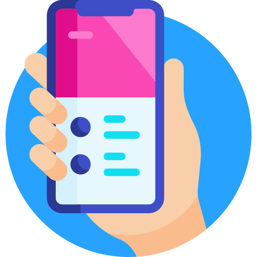 icon of smartphone